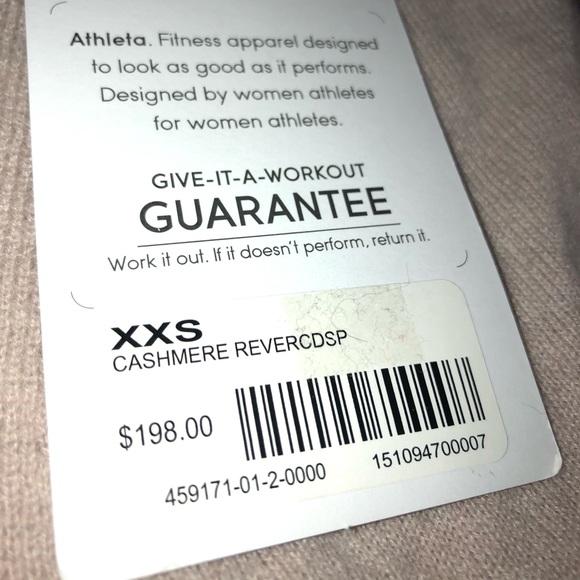 Brand new Athleta 100% cashmere top - Picture 6 of 6
